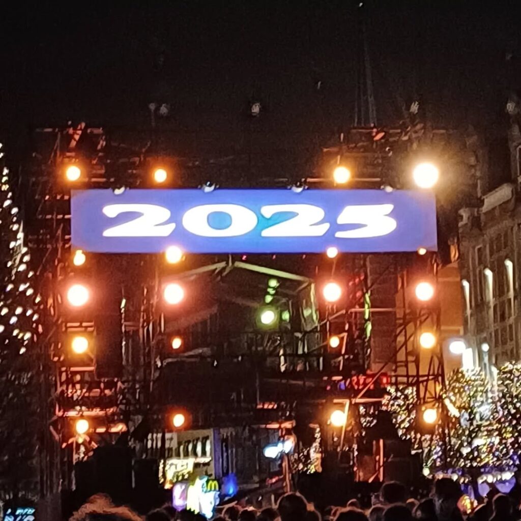 Happy New Year 2025 Leuven, Belgium Travel