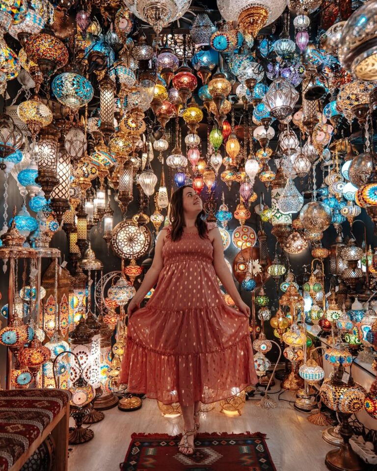 Photogenic spots in the Grand Bazaar in Istanbul