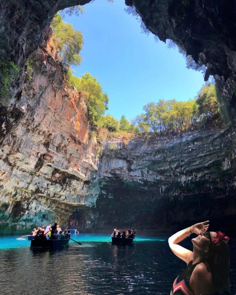 The dreamy Melissani Cave is a photo fan’s dream